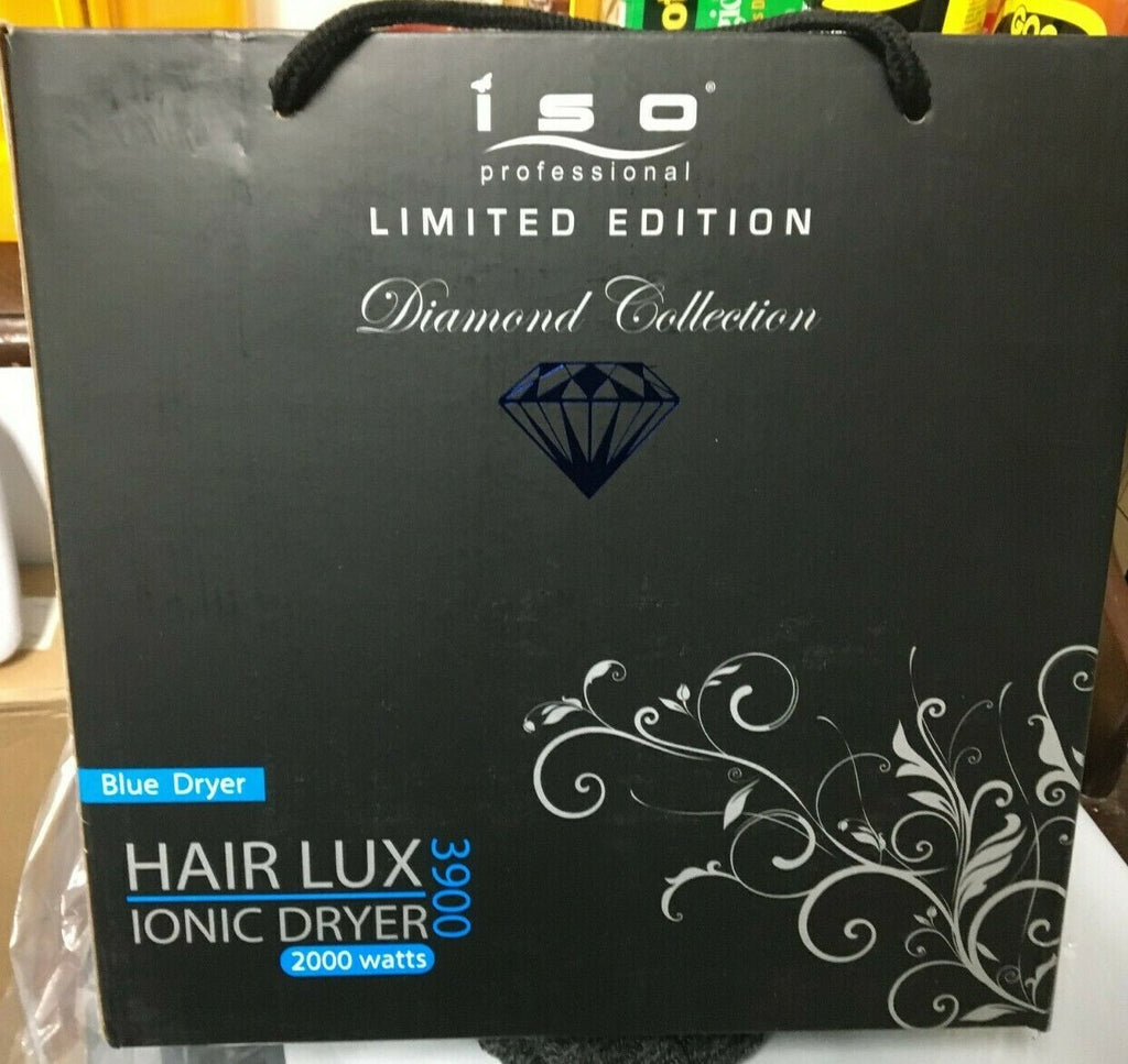 Professional Diamond Collection Hair Dryer 2000W - ISO Beauty Hairlux 3900