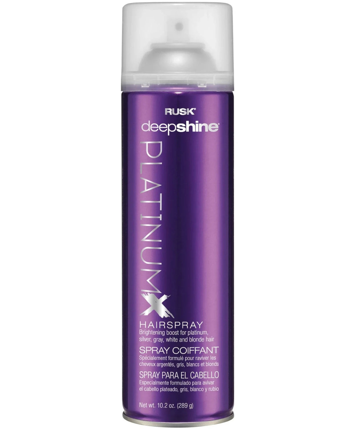 Deepshine PlatinumX Hairspray for Blonde & Silver Hair - 10.2 oz