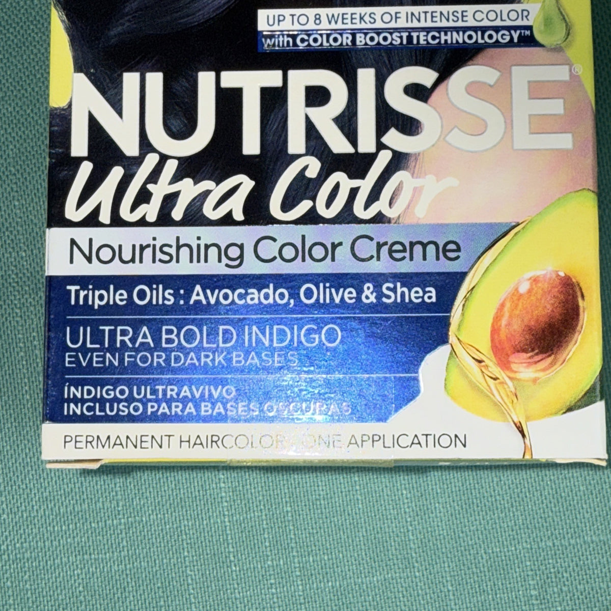 Garnier Nutrisse Hair Color Midnight IRIS - Dark Intense Indigo - Pack of 3