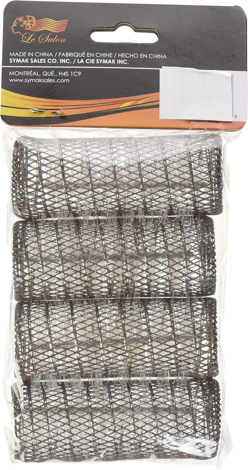 Hair Curling Rollers & Pins Set - 8-Piece Long-Lasting Curling Tools