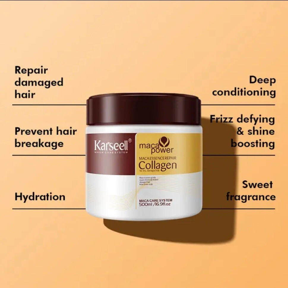 Dandruff Relief Shampoo & Conditioner Set for Dry Scalp with Hair Mask - Karseell