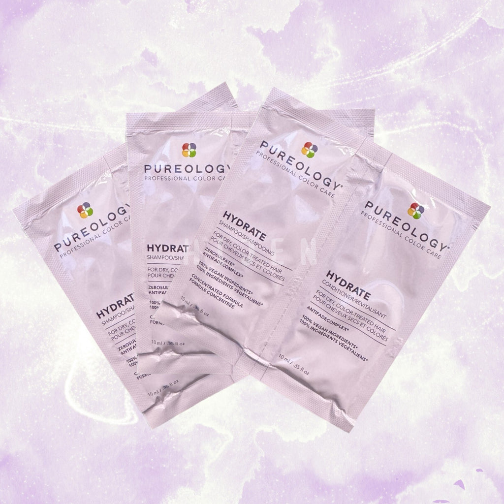 Pureology Hydrate Shampoo & Conditioner Set Travel Size - Multiple Pack Options