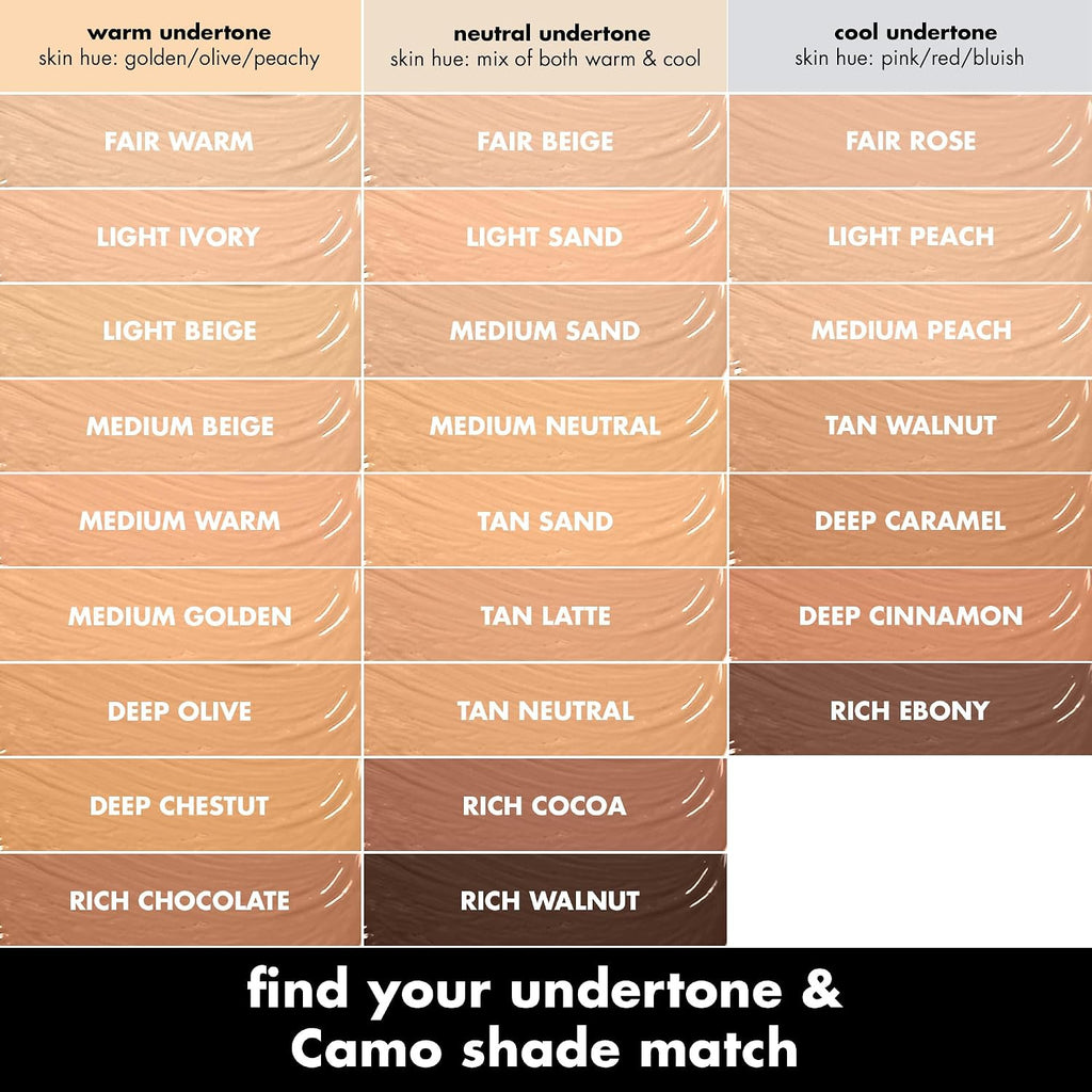 Hydrating Full Coverage Concealer Light Beige - Long-Lasting, Crease-Resistant