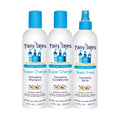 (Set of 3) Kids Detangling Shampoo & Leave-In Spray - Sulfate-Free, Frizz Control, Smoothing Hair Care