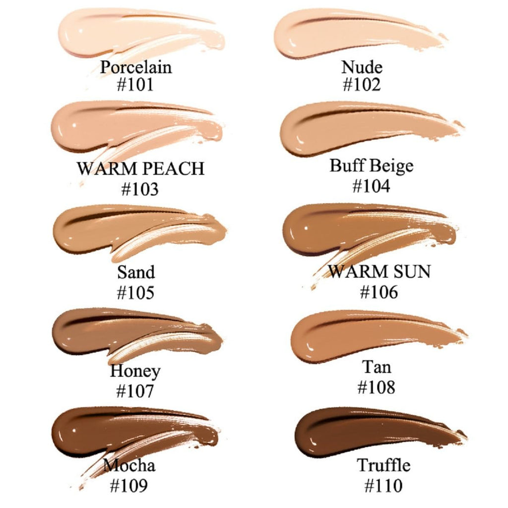 Phoera Foundation 2 Pack Long-Wear Liquid Foundation Matte Finish