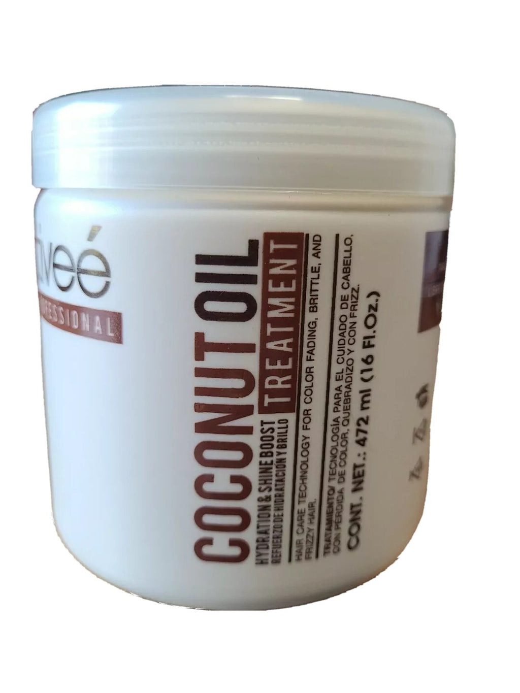 Coconut Oil Hair Mask Treatment - Hydrating & Shine Boost for Dull, Frizzy Hair 16 oz