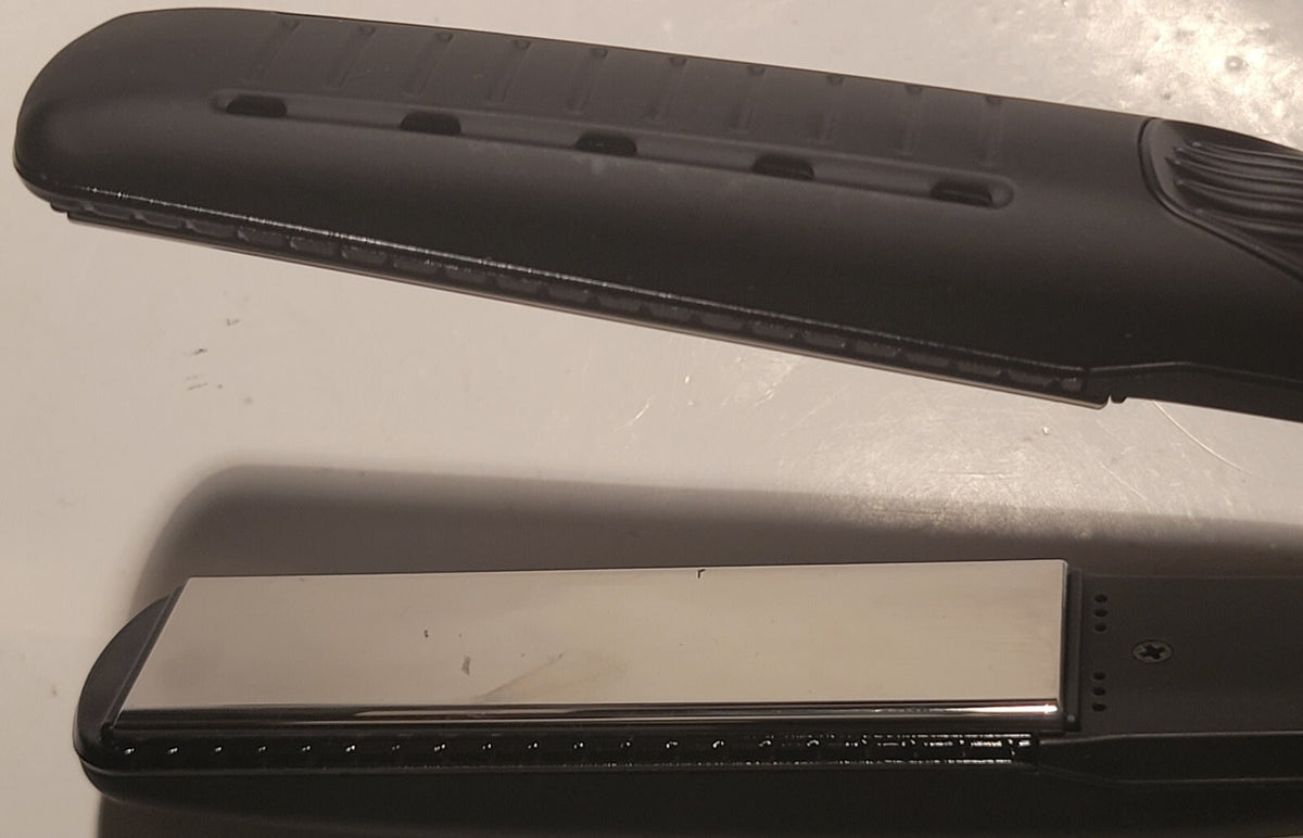Professional Titanium Flat Iron 1 Inch Hair Straightener with Digital Temp Display