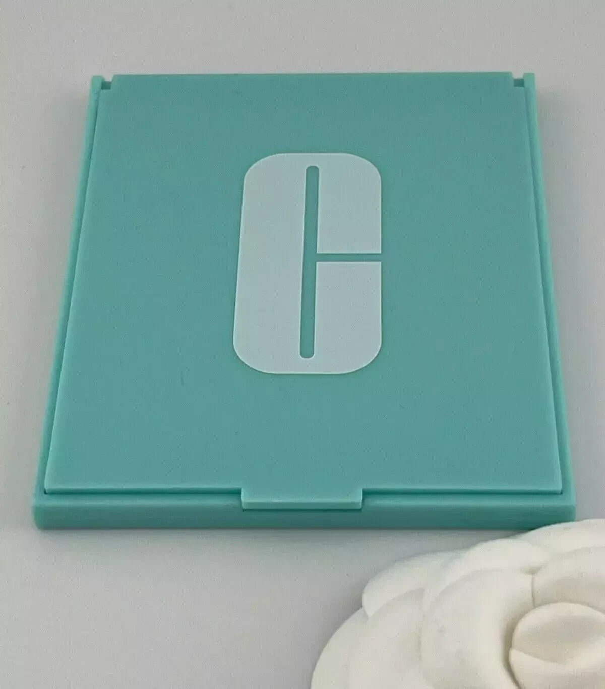 Set of 3 Blue Compact Travel Mirrors - Clinique Cosmetic Accessories