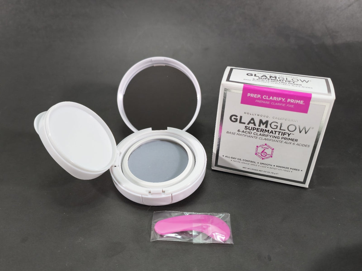 Glamglow Supermattify Acid Clarifying Primer - 0.5 oz Face Makeup Base