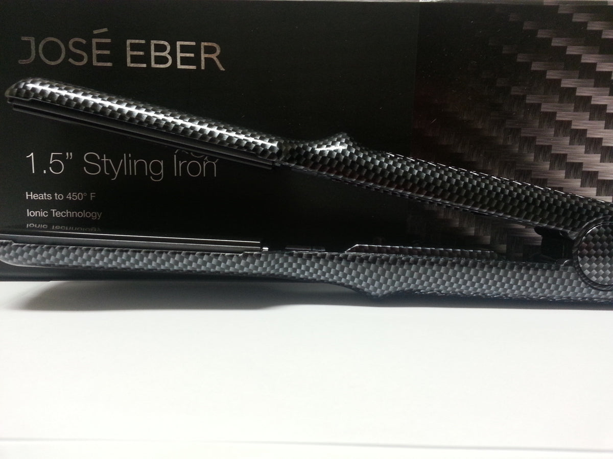 1.5 Inch Carbon Fiber Flat Iron for Hair Styling - Ionic Technology