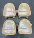 Set of 4 Cosmetic Bags - Bath & Body Works Puffer Backpack Style (6x5x4 inches)