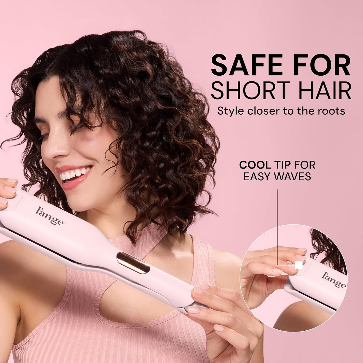 Deep Wave Hair Waver with Titanium 1-Inch 3-Barrel Styling Tool