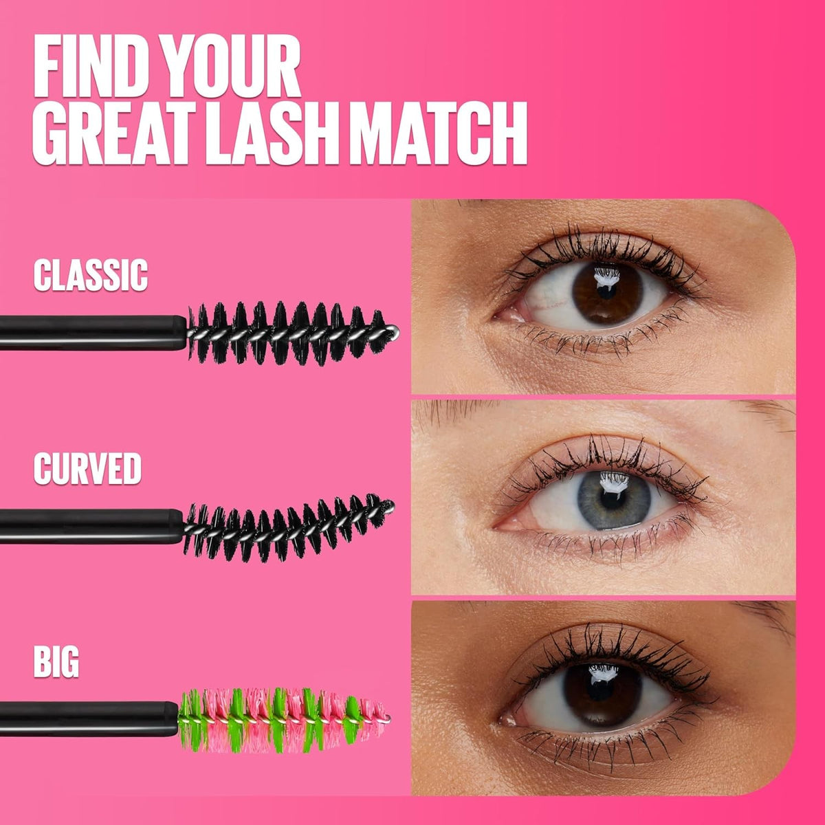 Clear Mascara for Lashes and Eyebrows - Conditioning & Natural Look