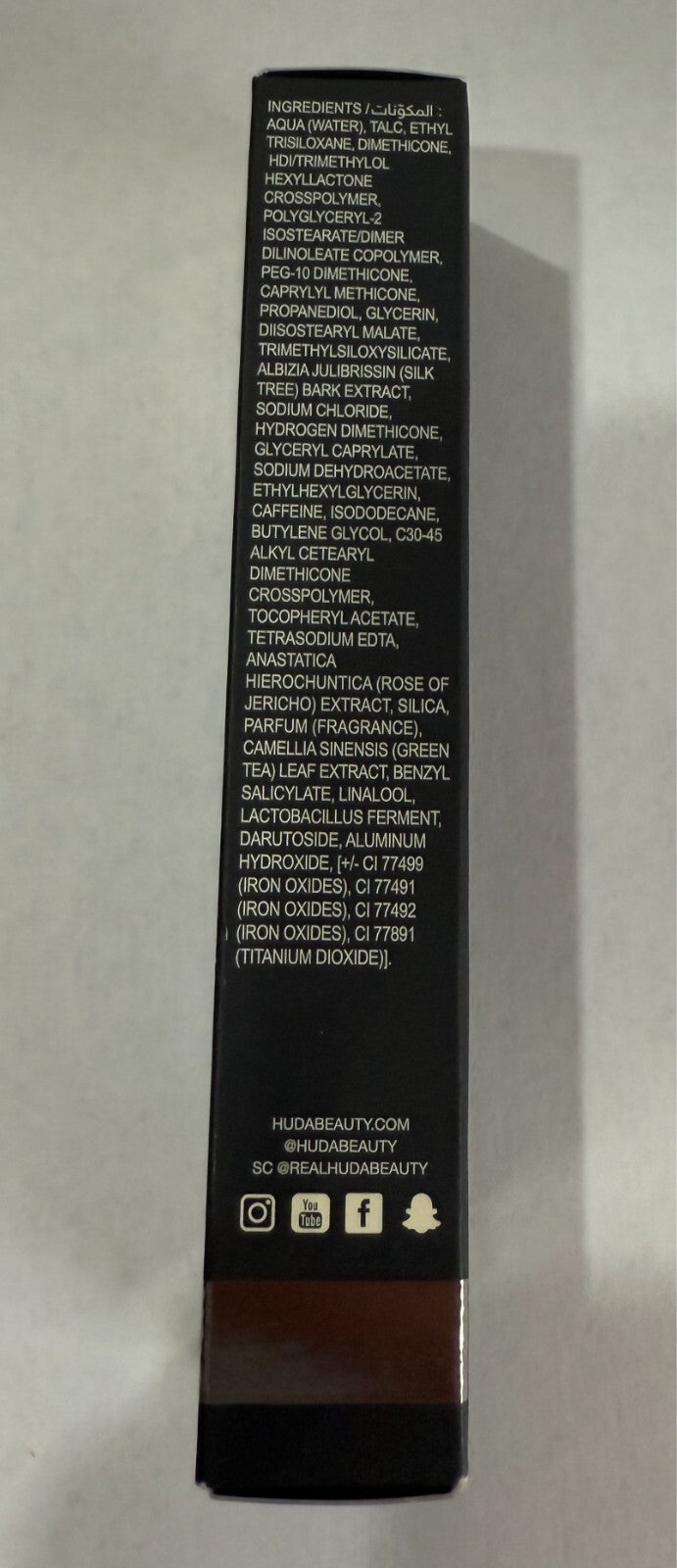 High Coverage Concealer - The Overachiever Caramel Corn 22N by Huda Beauty