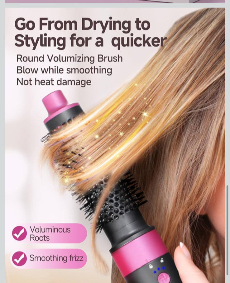 High-Speed Multi-Style Hair Dryer with 5 Attachments - WindBlow Air Style 2.0