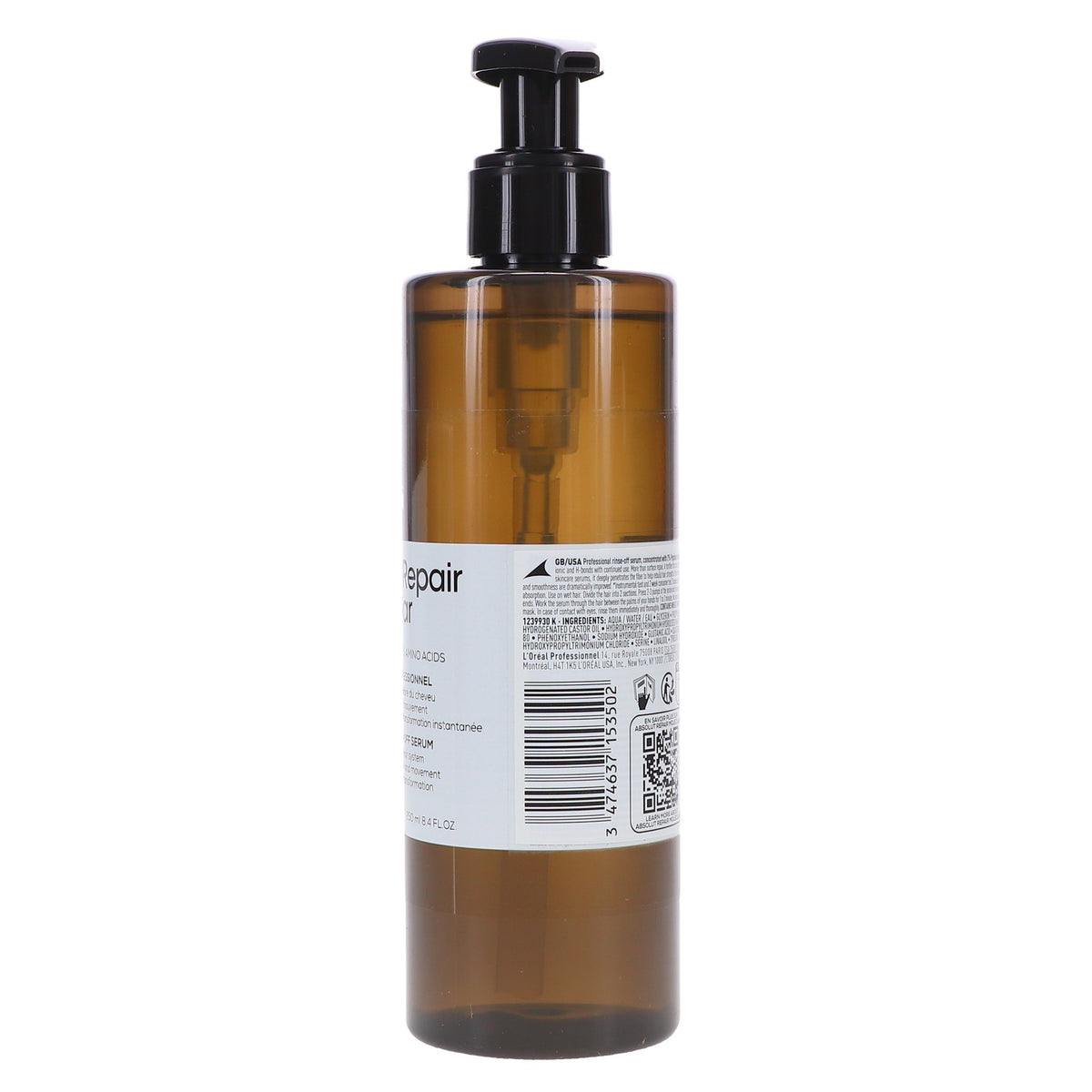 L'Oreal Professionnel Absolute Repair Molecular Hair Serum 8.45 oz - Damage Repair & Deep Nourishing