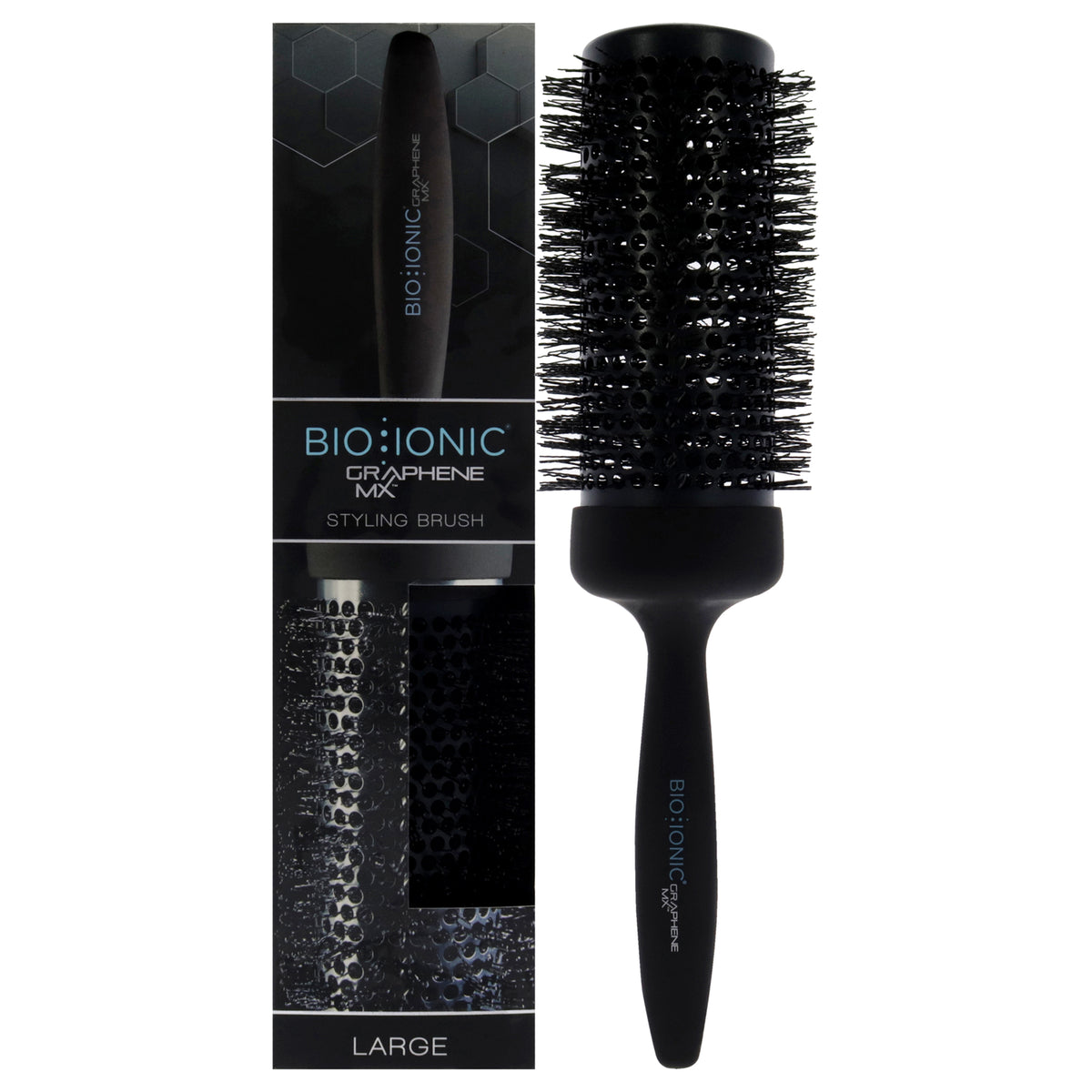 Large GrapheneMX Thermal Styling Brush for Women - Even Heat Distribution