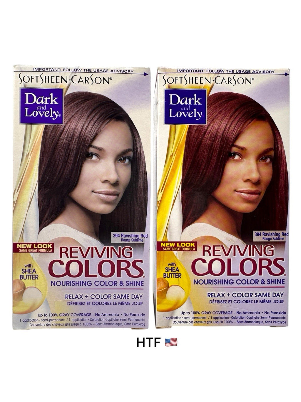 Hair Color Kit 394 Ravishing Red - Pack of 2 | Hair Dye for Vibrant Red