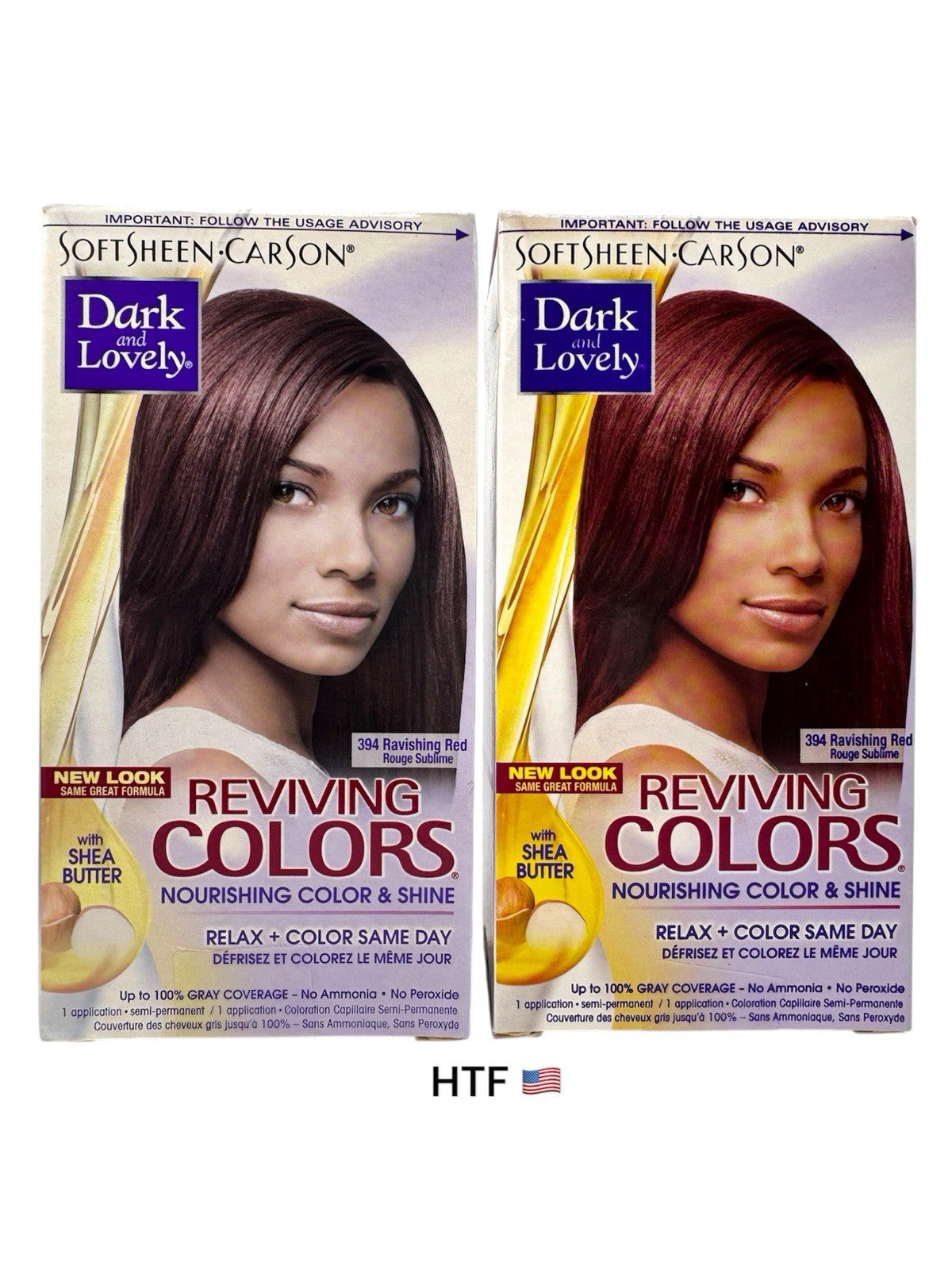 Hair Color Kit 394 Ravishing Red - Pack of 2 | Hair Dye for Vibrant Red