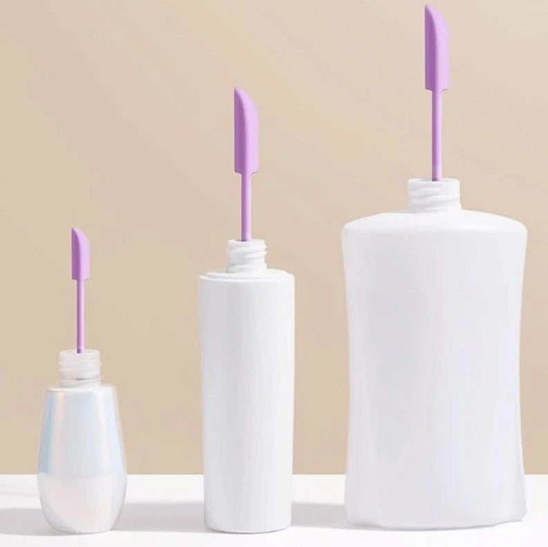 Silicone Cosmetic Spatula Set for Jars - Makeup and Skincare Tools