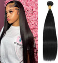 Brazilian Straight Human Hair Extensions 30 Inch - Unprocessed 12A Virgin Hair