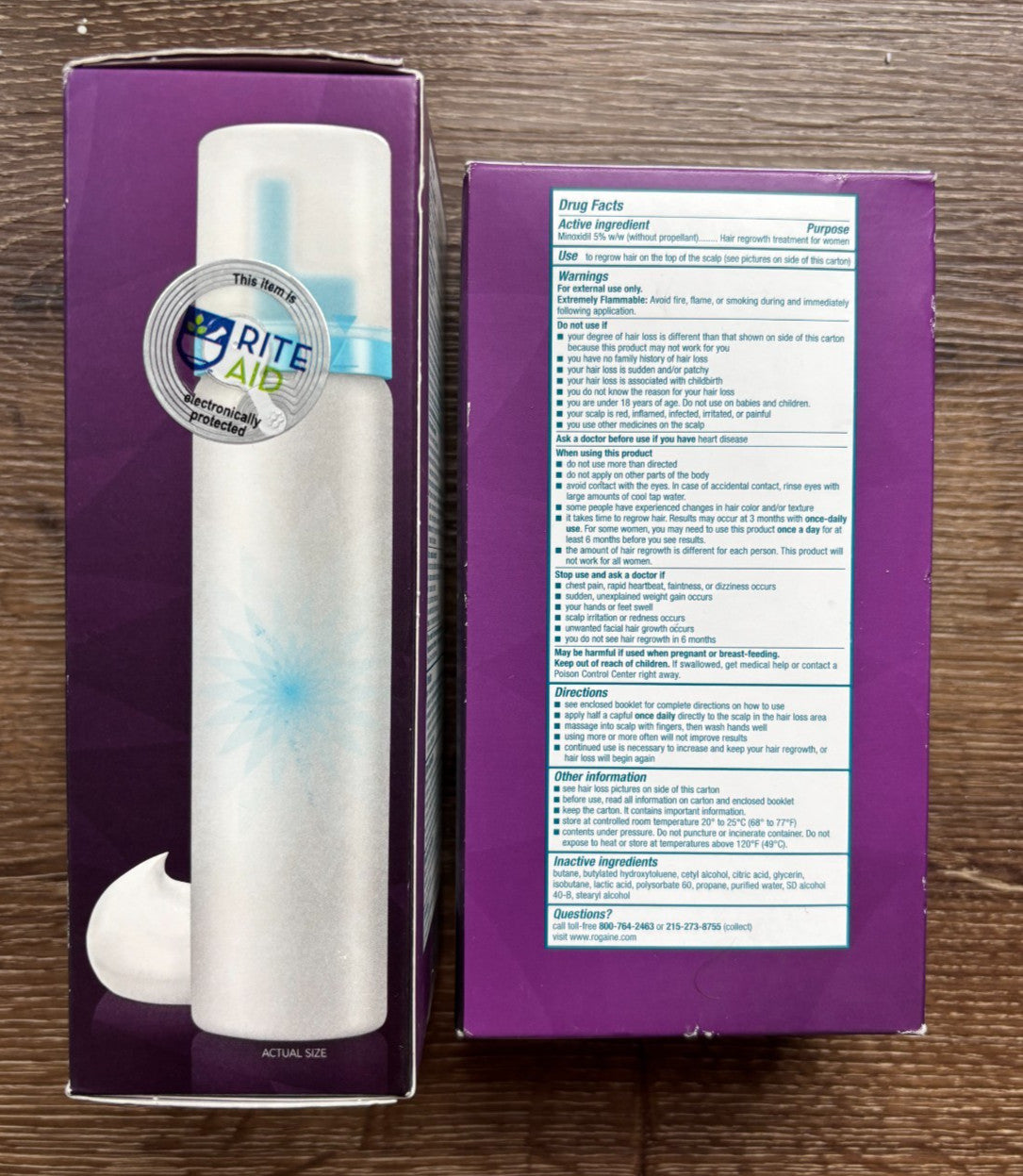 (2) Women's Hair Regrowth Foam Treatment - 4 Month Supply, Sealed