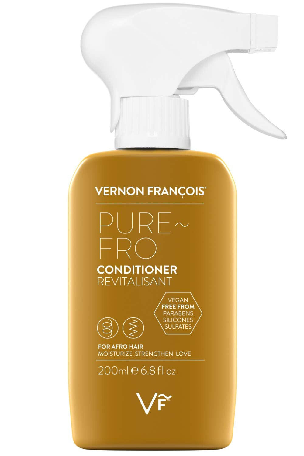 Moisturizing Sulfate-Free Conditioner for Curly and Coily Hair - Vegan & Natural