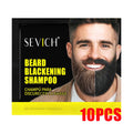 Black Hair Dye Shampoo for Gray Coverage - 10-50 Pcs