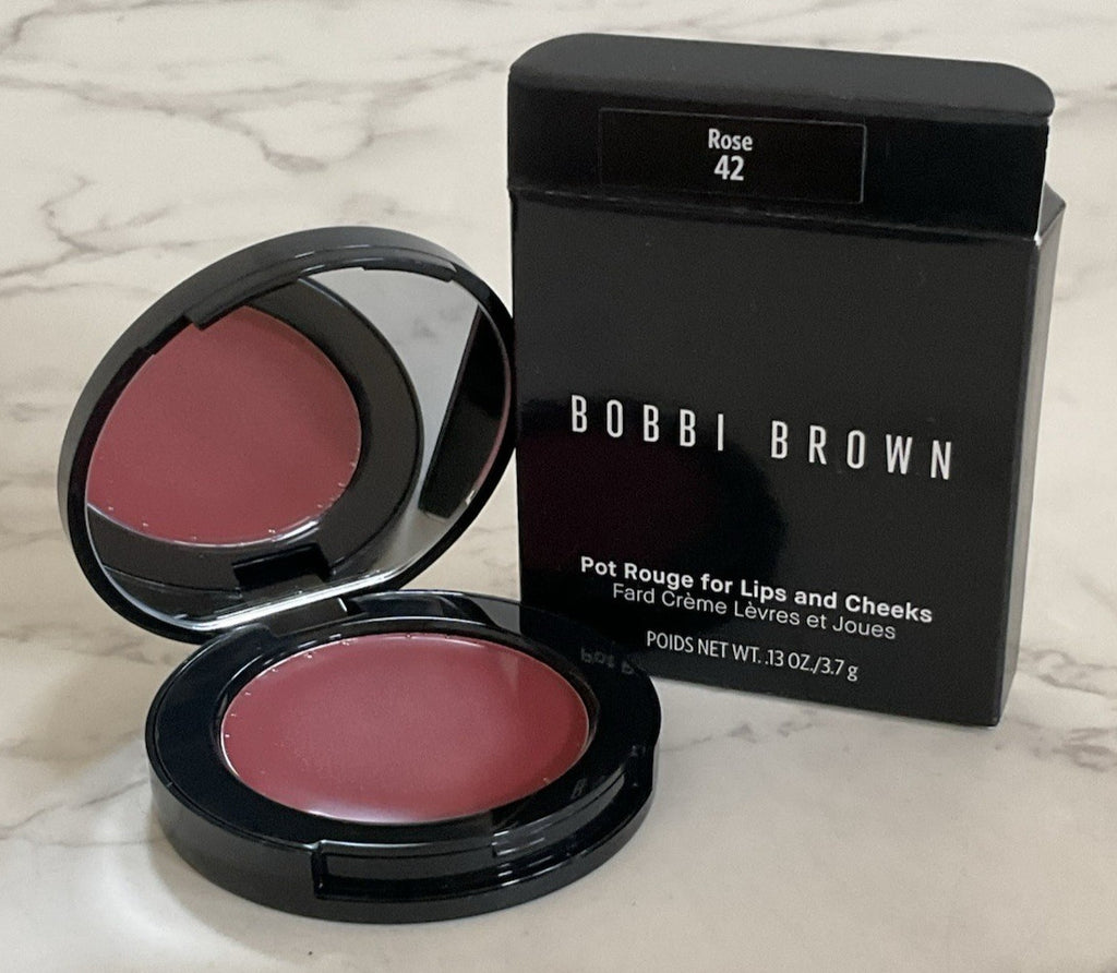 Pot Rouge for Lips & Cheeks Rose 42 - 0.13 Oz (3.7 g) New