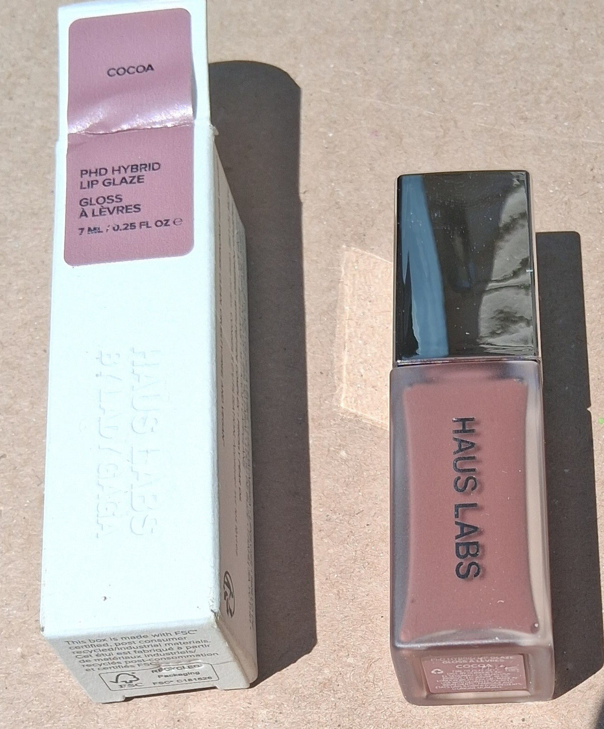 Haus Labs Lady Gaga PHD Hybrid Lip Glaze Cocoa 7ML Lip Gloss