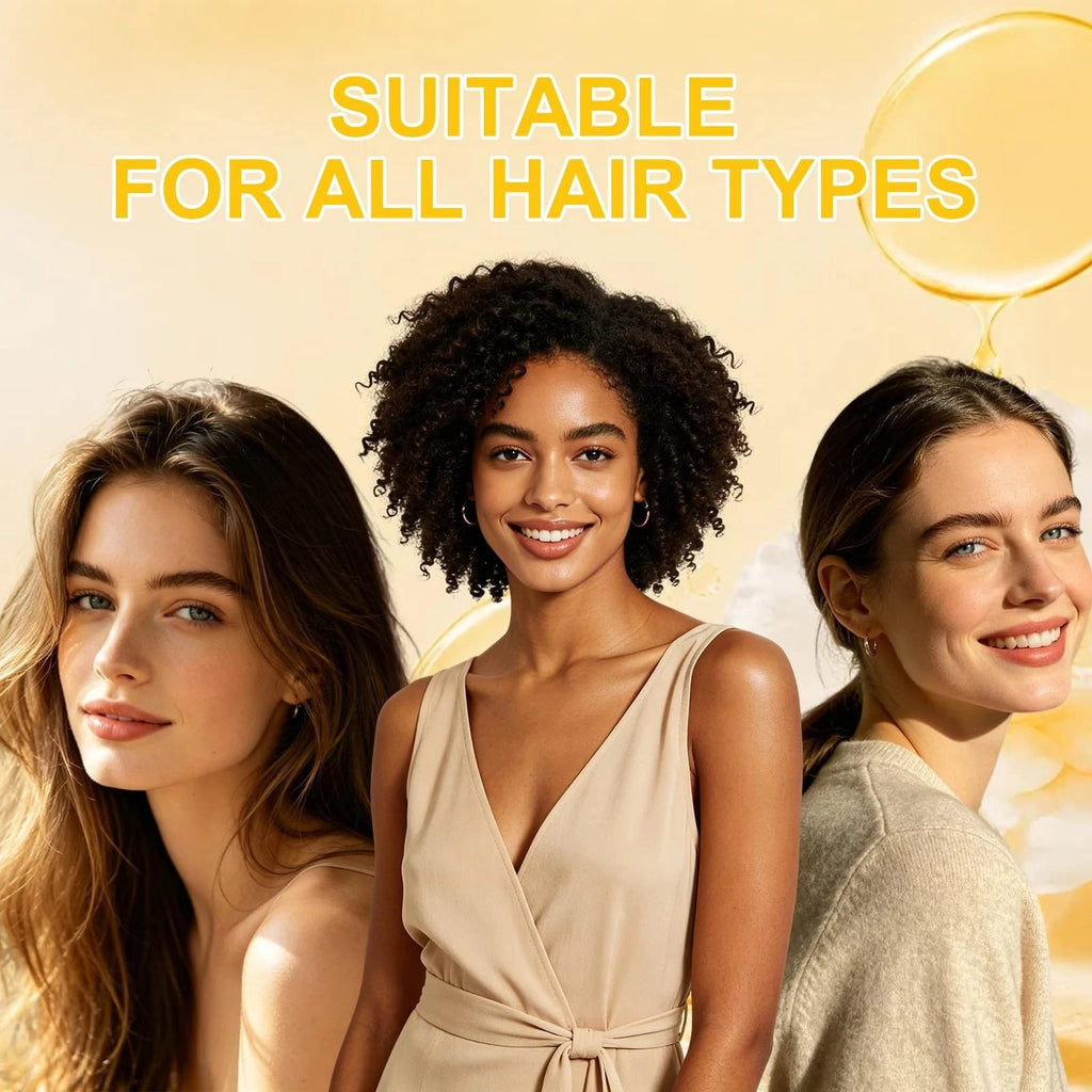Hair Oil Spray with Jojoba & Shea Butter - Nourishing Leave-In Treatment, 2.7 fl oz