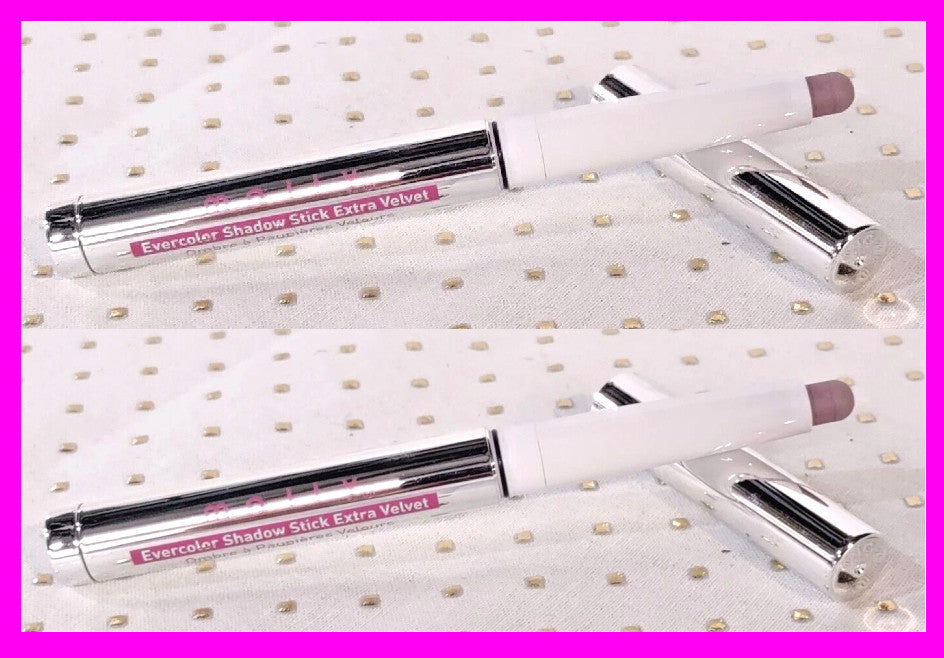 2 Pack Velvet Matte Taupe Eye Shadow Sticks - Long-lasting Eye Makeup