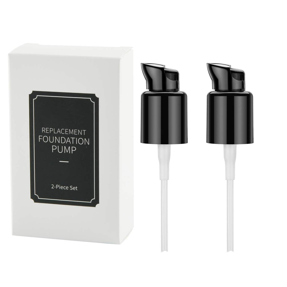 Bluecell 2pcs Foundation Pump Replacement for Makeup Application