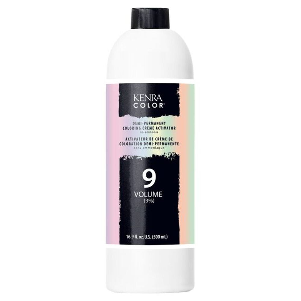Kenra 9 Volume Creme Activator for Hair Color 16oz - Professional Hair Dye Mix