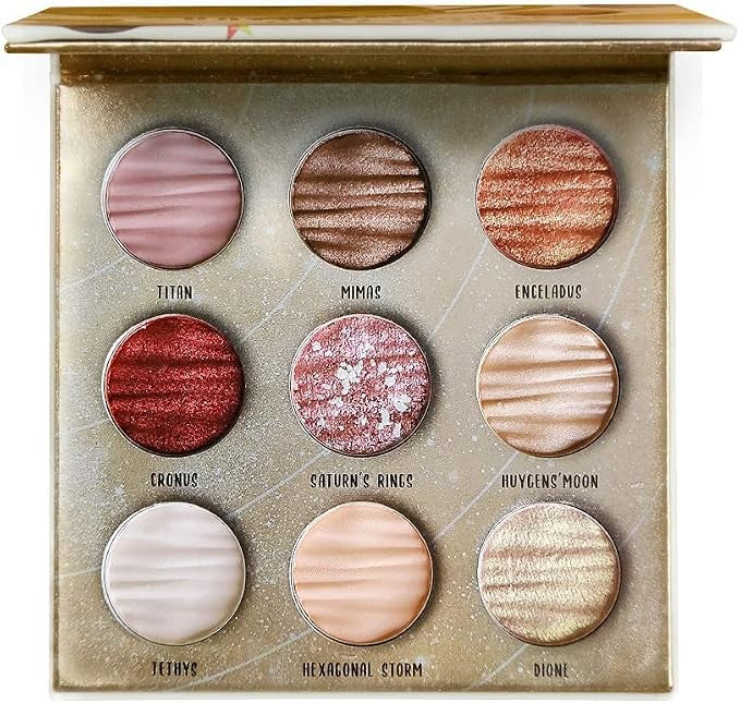 16 Shade Eyeshadow Palette with Mirror Waterproof Highly Pigmented