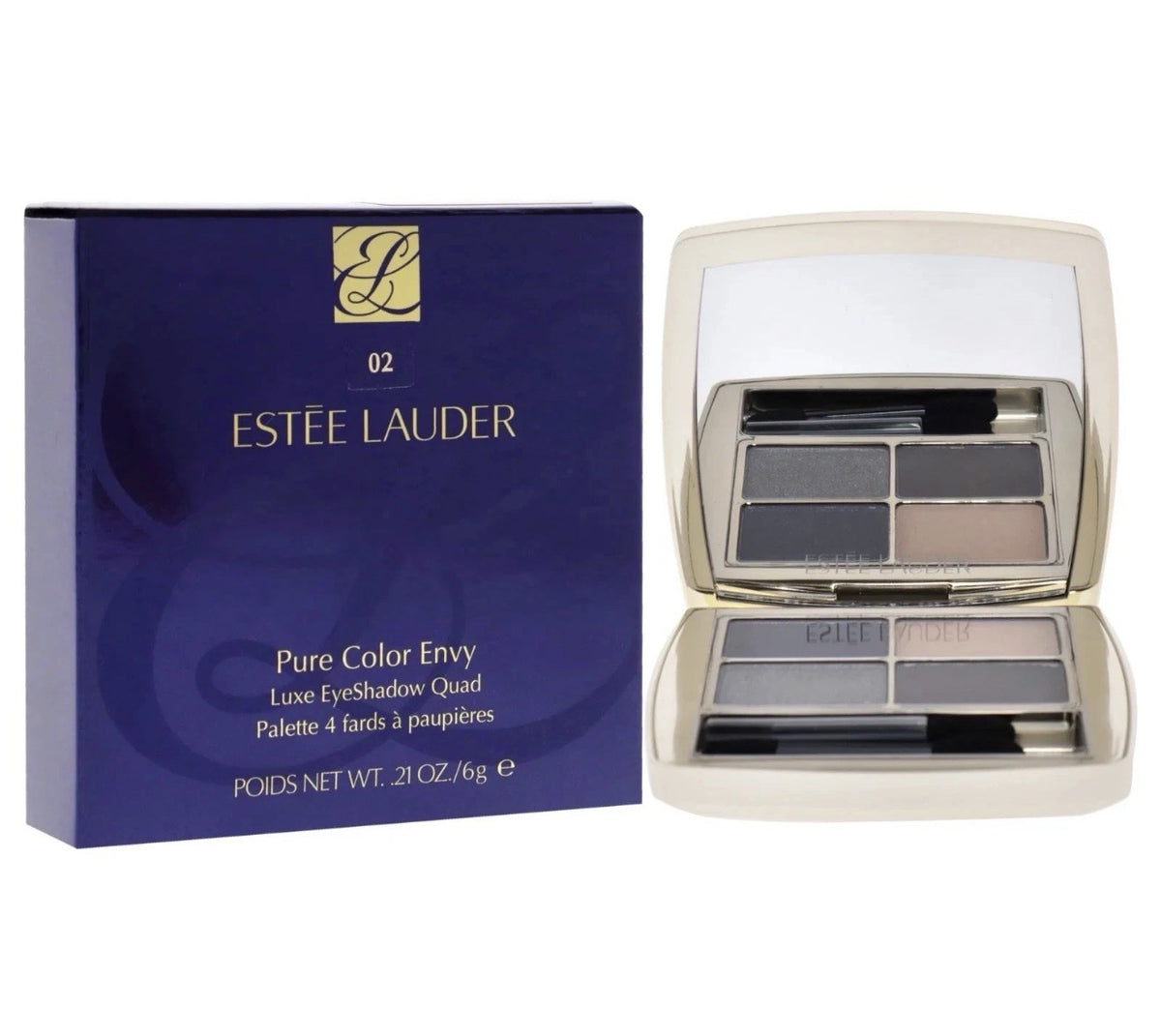 Eye Shadow Quad - 02 Indigo Night, 0.21 oz, New