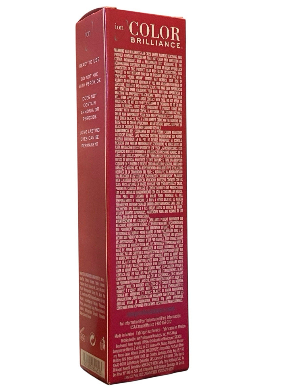Ion Brights Red Semi-Permanent Hair Color Creme - 2.05 Oz