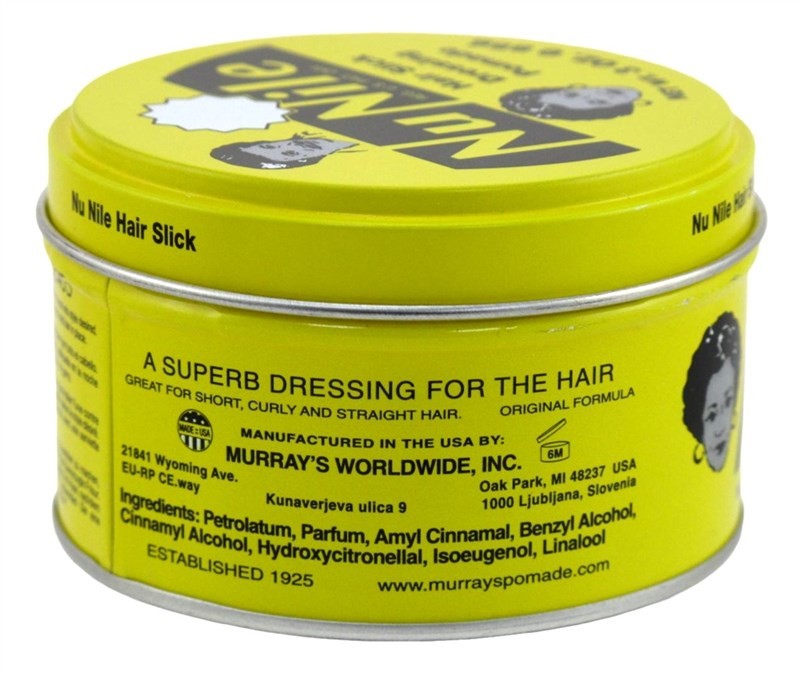 (2 Pack) Murrays Nu Nile Hair Slick Dressing Pomade 3oz - Hair Styling Product