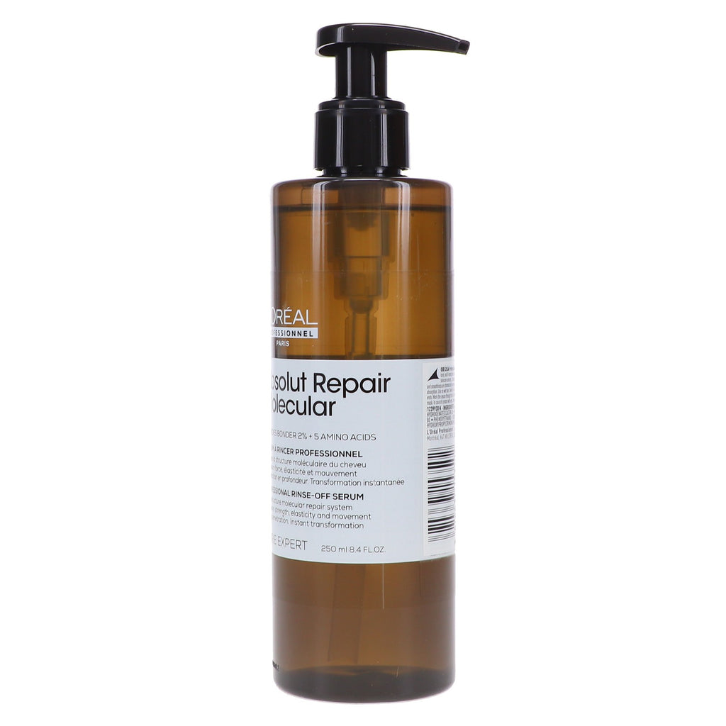 L'Oreal Professionnel Absolute Repair Molecular Hair Serum 8.45 oz - Damage Repair & Deep Nourishing