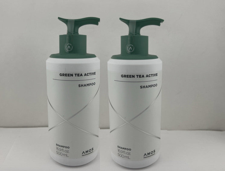 Green Tea Shampoo Set - Korean Hair Care for Healthy Hair 16.9 fl oz x 2