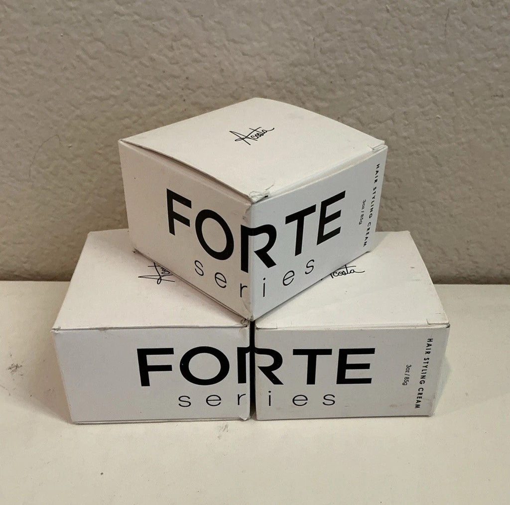 Men's Hair Styling Cream Volumizing 3oz - Forte Series 3-Pack