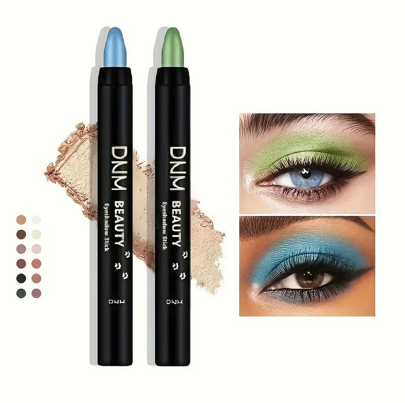 Pearlescent Glitter Eyeliner Set Waterproof Long-Lasting Makeup