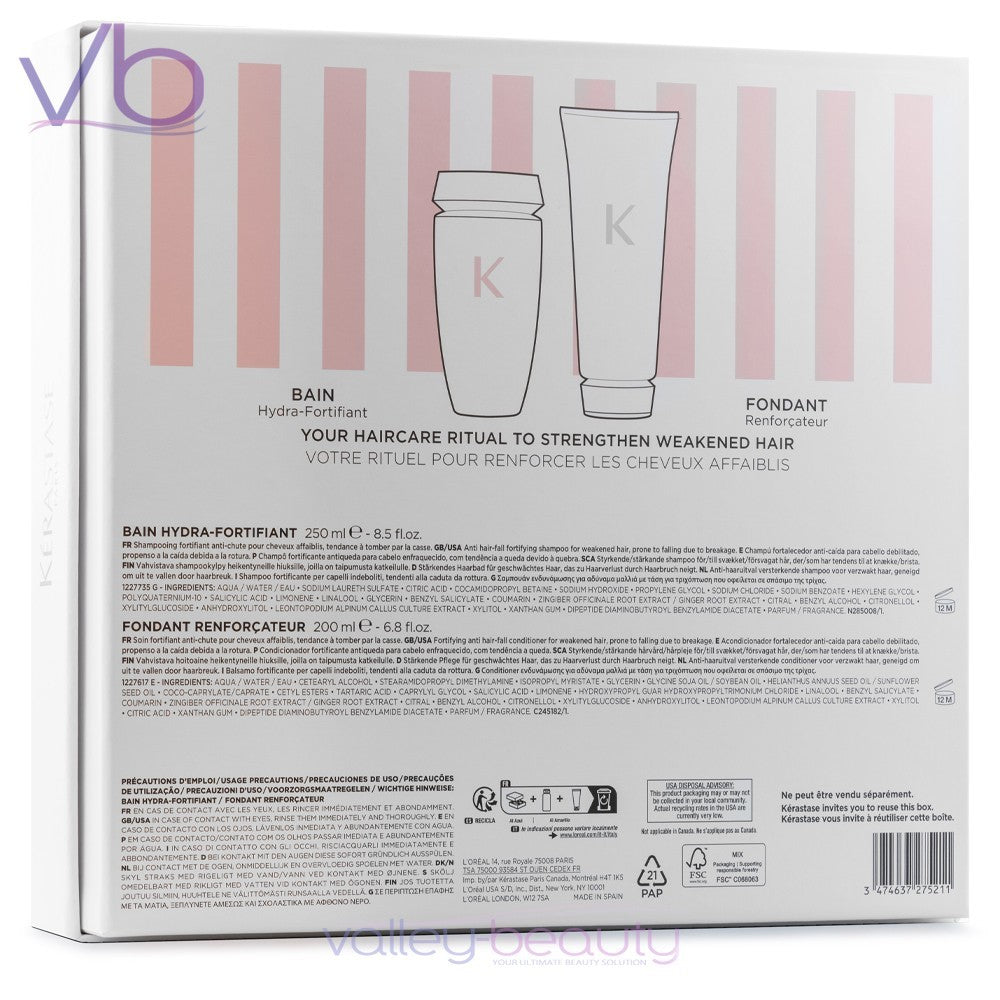 Kerastase Genesis Hair Strengthening Gift Set with Shampoo & Conditioner