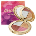 4-Color Face Palette Highlighter Blush Eyeshadow & Bronzer Set for Makeup
