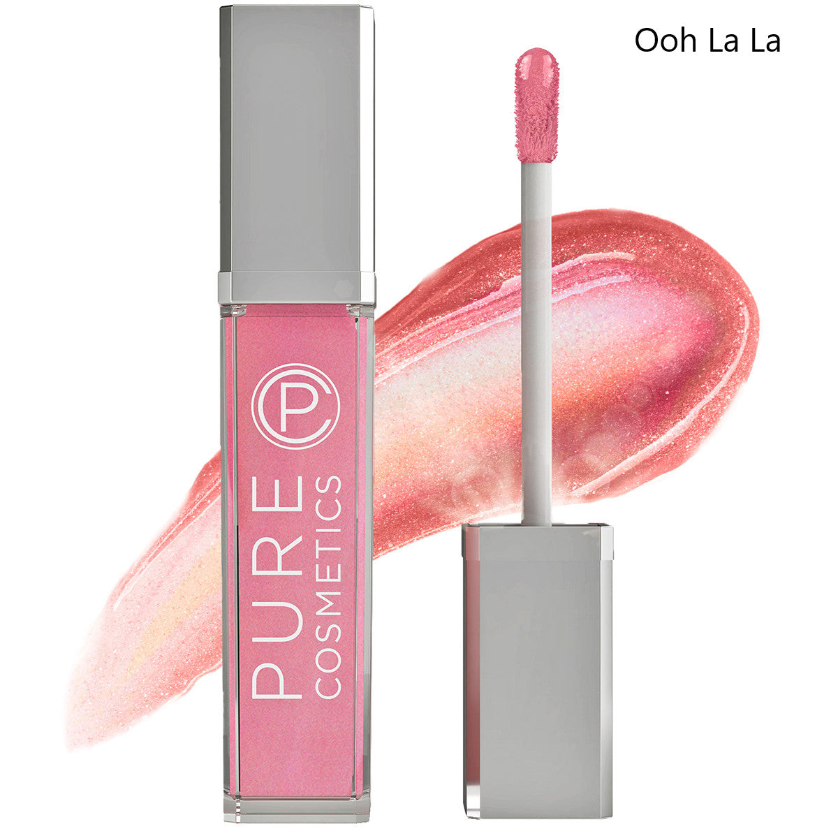 Light Up Lip Gloss with LED Applicator - Hydrating Shine & Mirror