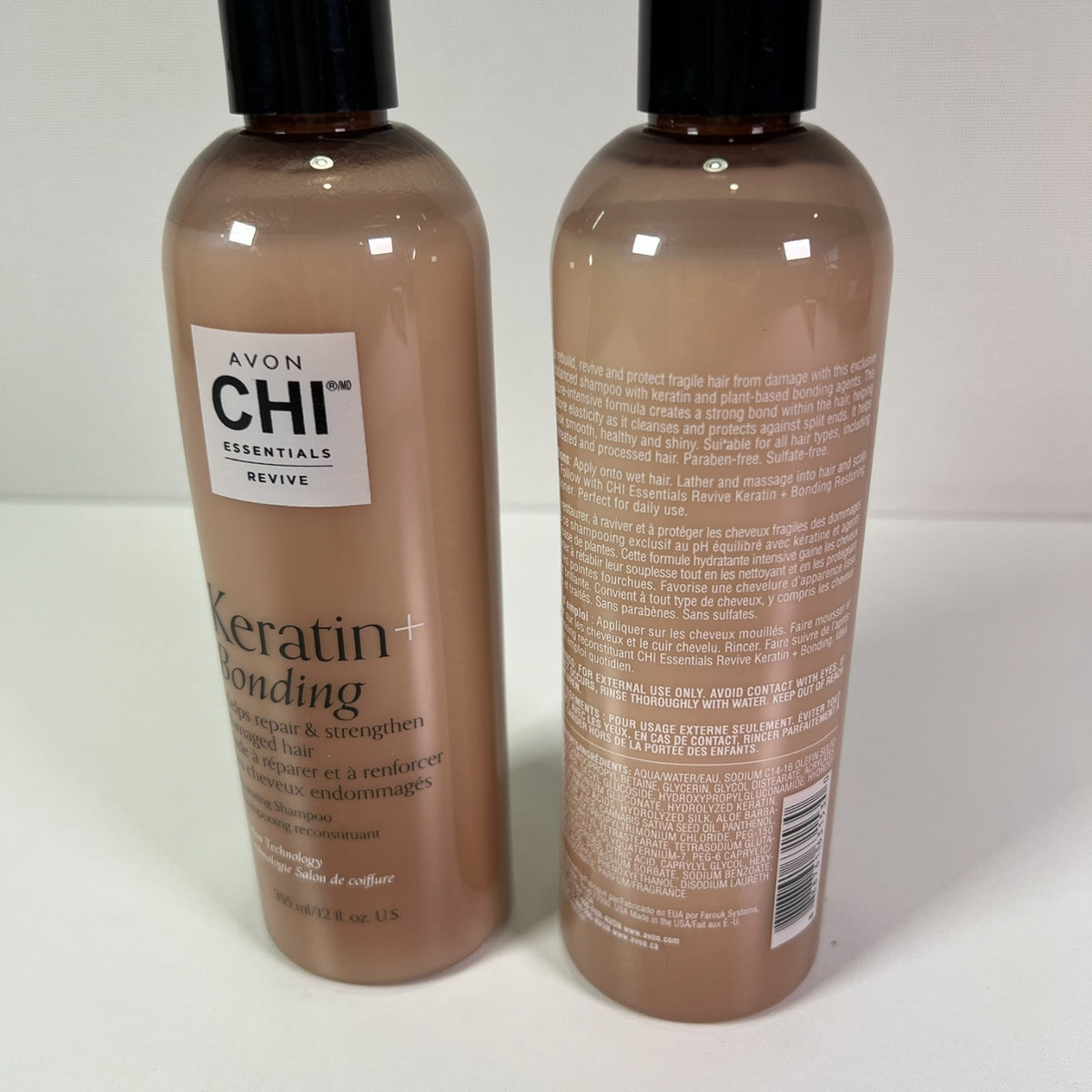 Keratin Bonding Restoring Shampoo Set - Hair Repair & Volume