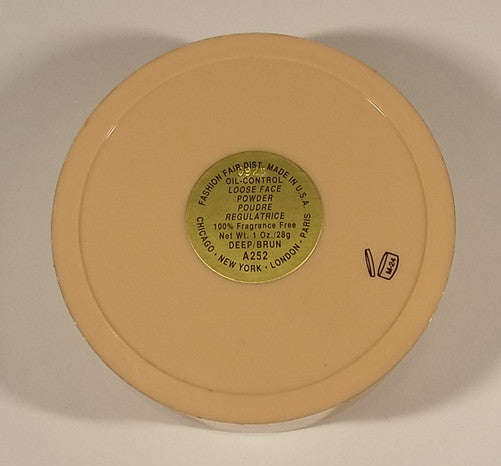 Oil Control Loose Face Powder, Deep A252 - 1 oz, Sealed