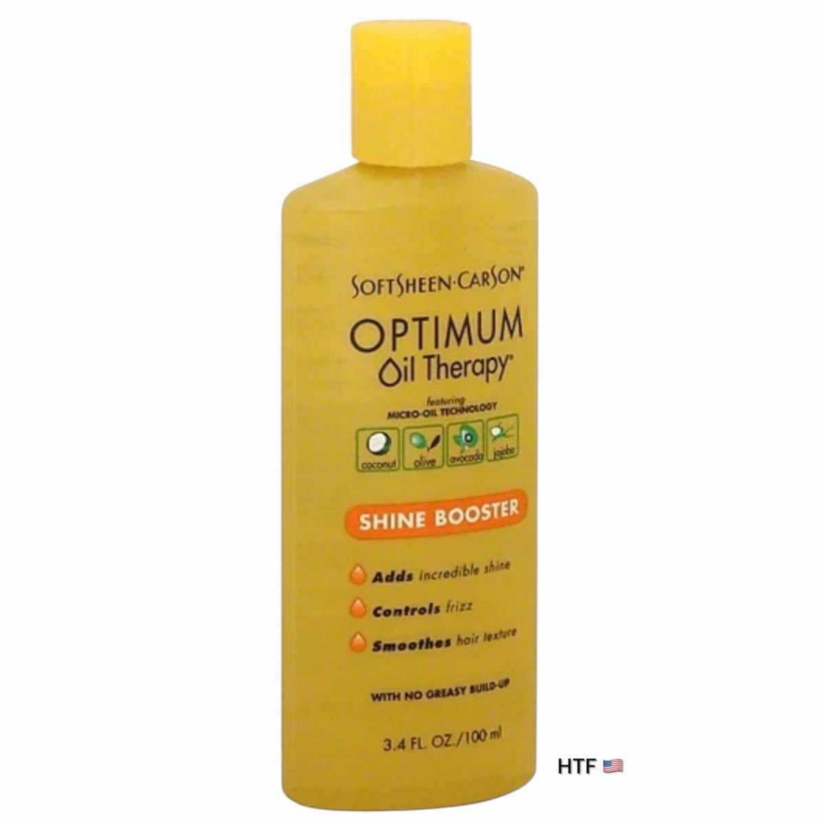 SoftSheen Carson Optimum Oil Therapy Shine Booster 3.4 oz - Hair Care Treatment