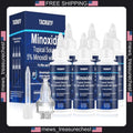 Minoxidil Hair Growth Treatment 5% with Biotin & Castor Oil - 6 Pack, 12 fl oz