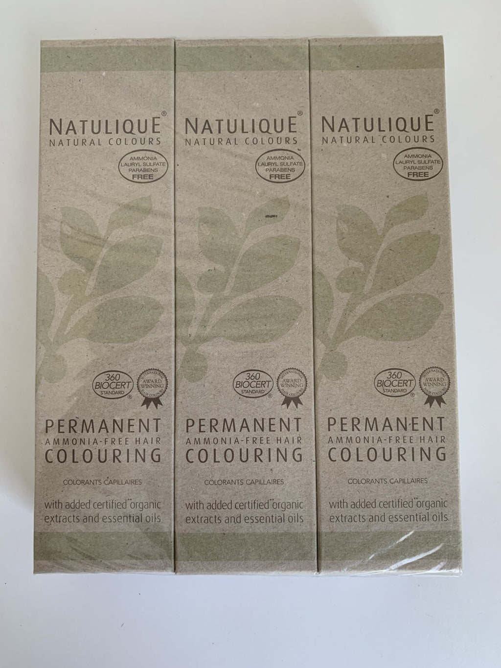 Ammonia Free Hair Color 4.58 Red Violet Auburn - Lot of 3 Tubes
